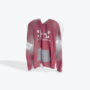 Under armour burguny hoodie kids