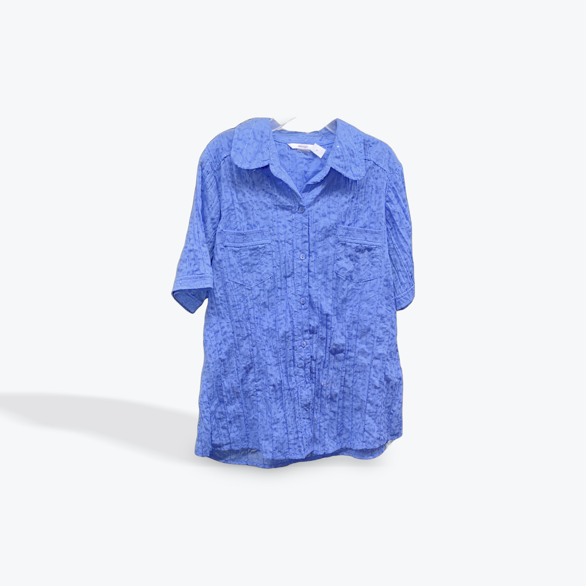 Alia womens blue top size 12