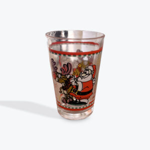 Santa glass