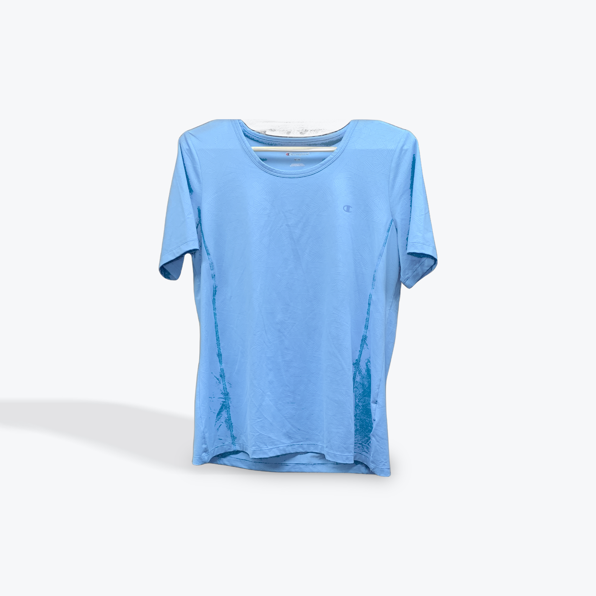Champion womens blue tee size medium