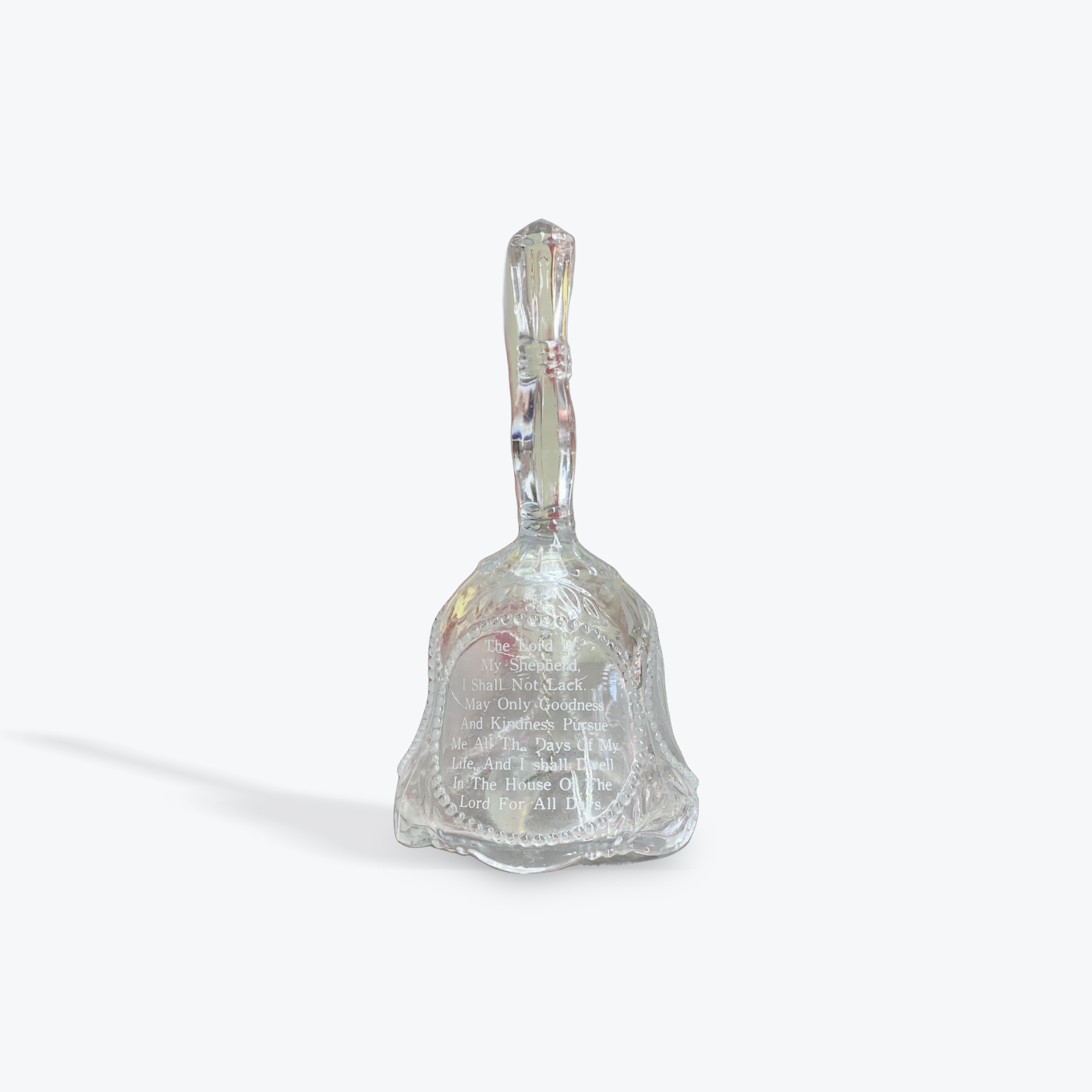 Glass bell lord is my shepherd prayer