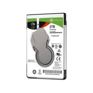 Seagate (ST2000LX001) FireCuda 2TB Solid State Hybrid Drive Performance SSHD – 2.5 Inch SATA 6Gb/s Flash Accelerated for Gaming PC Laptop