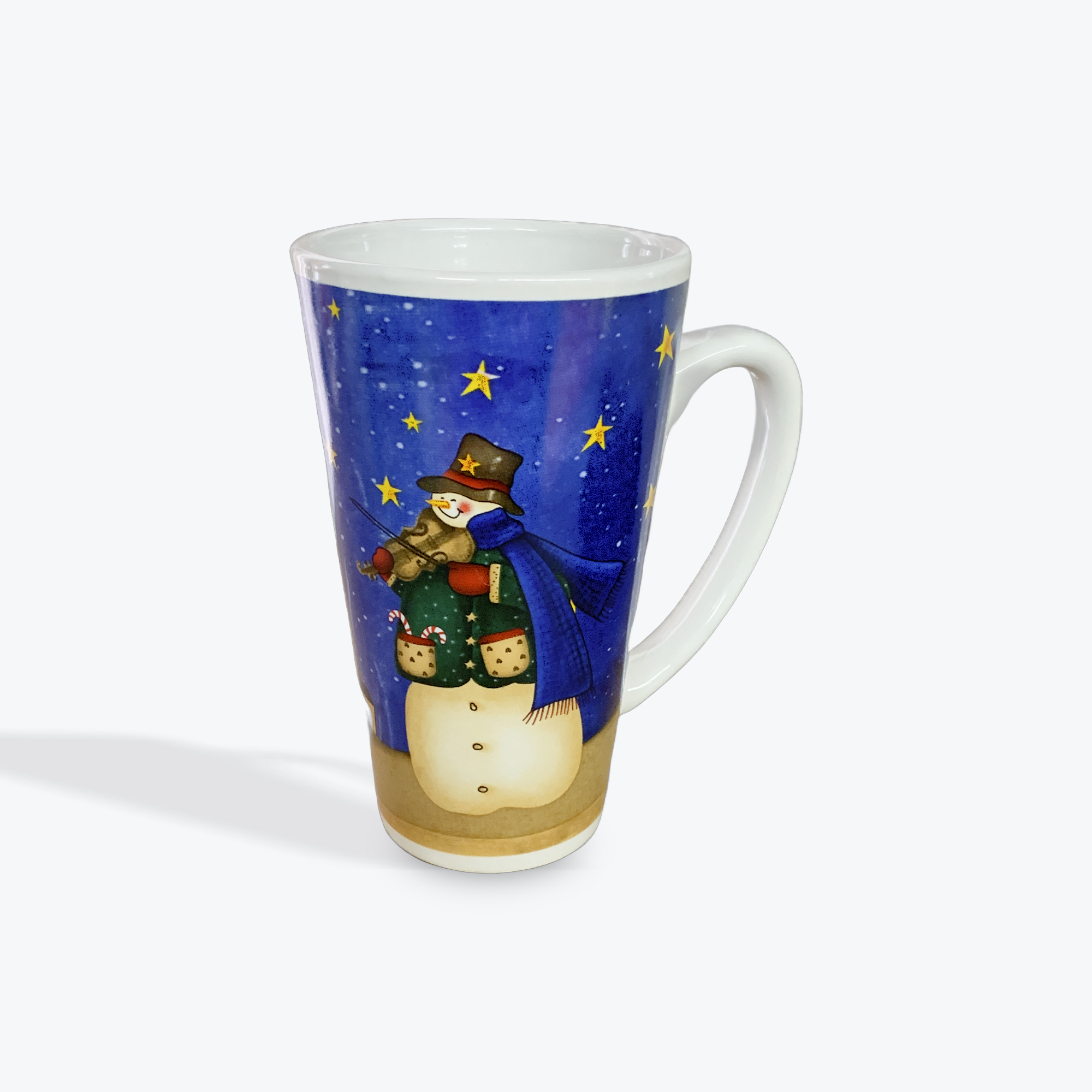 Snowman TALL mugs