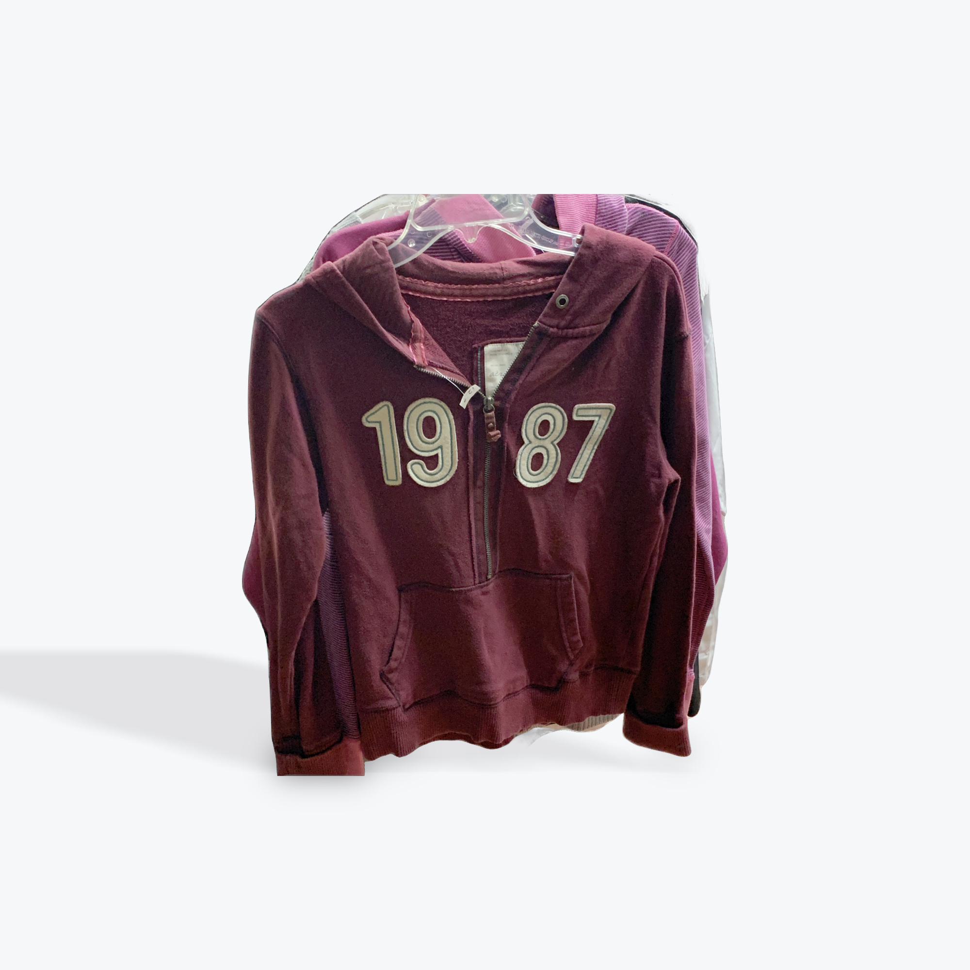 Aeropostle 1987 hoodie womens size large