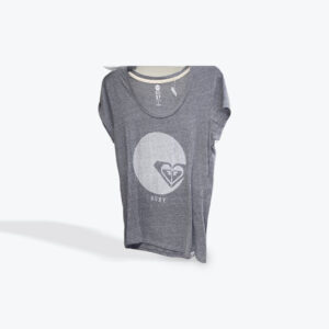 Roxy womens grey tee size medium