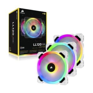 Corsair LL120 RGB Fans - set of 3 (120mmx 25mm)
