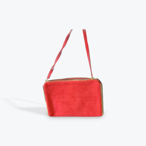LeChateau womens red clutch purse
