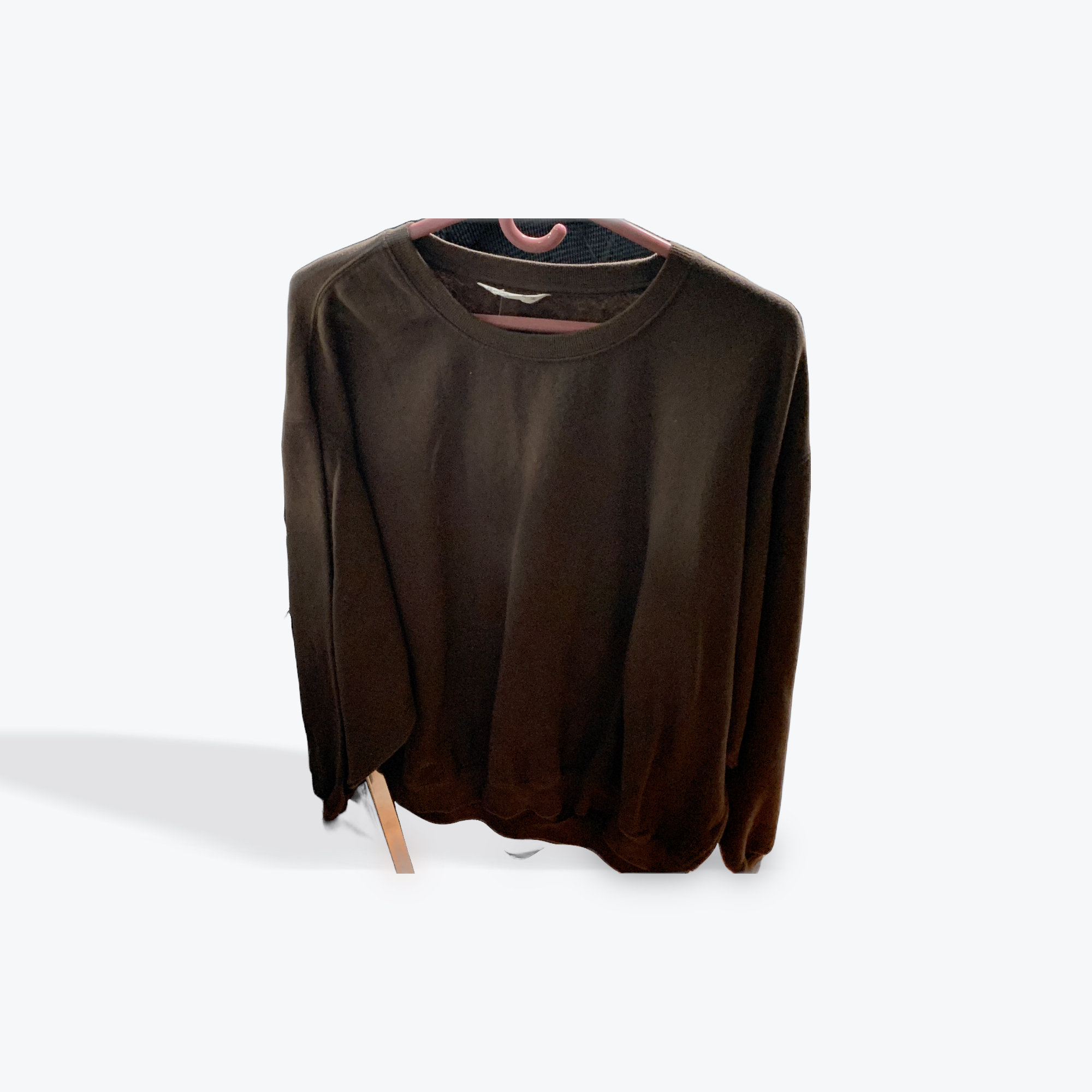 Bluenotes brown women sweater size xlarge