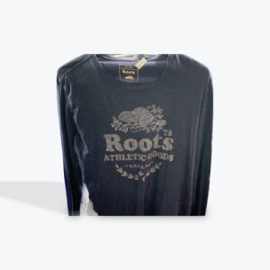 Roots eomens blue tshirt size xlarge