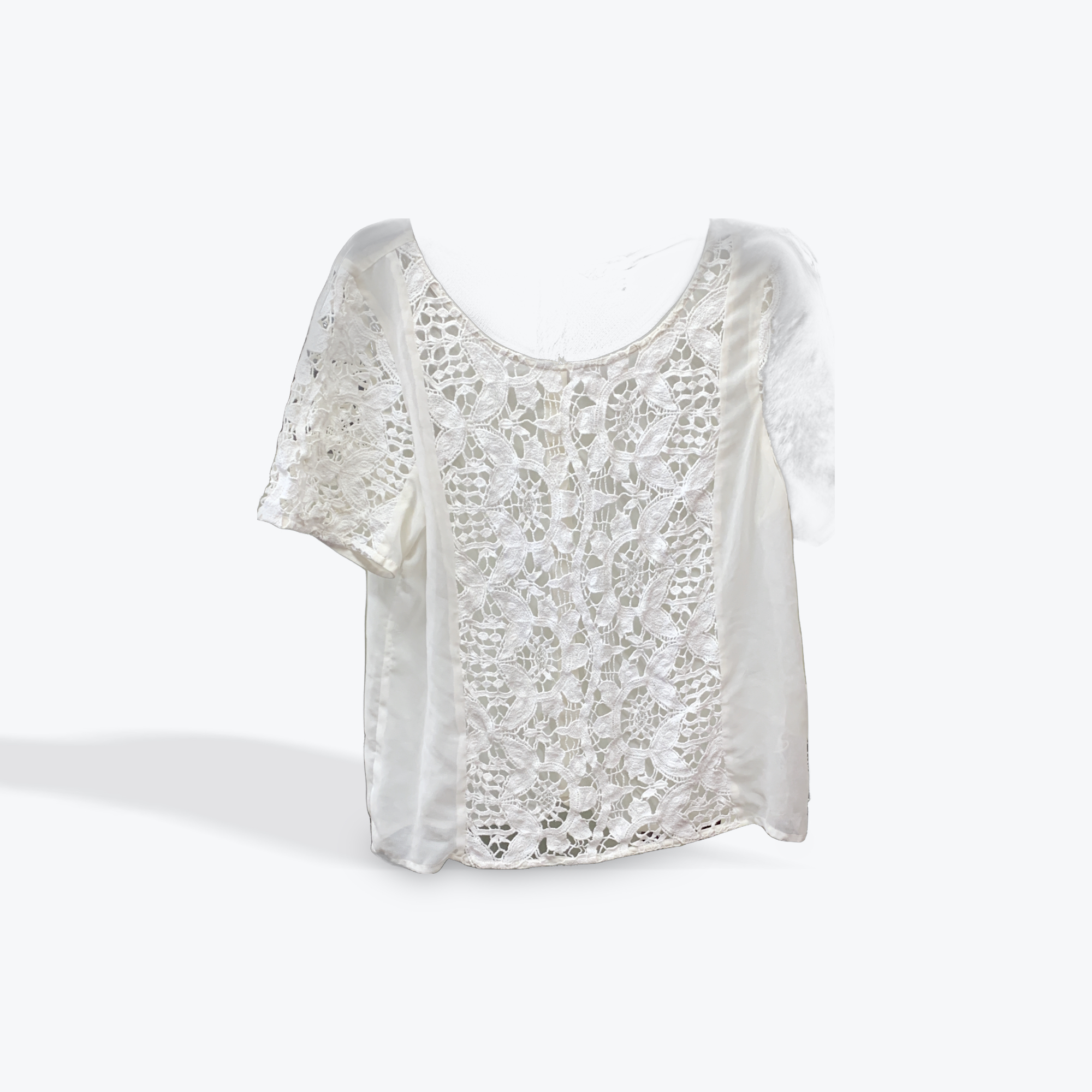 American Eagle sheer womens top size large