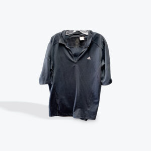 Adidas mens black shirt size large