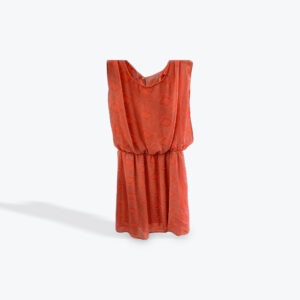 Eclipse orange short womens dress size medium