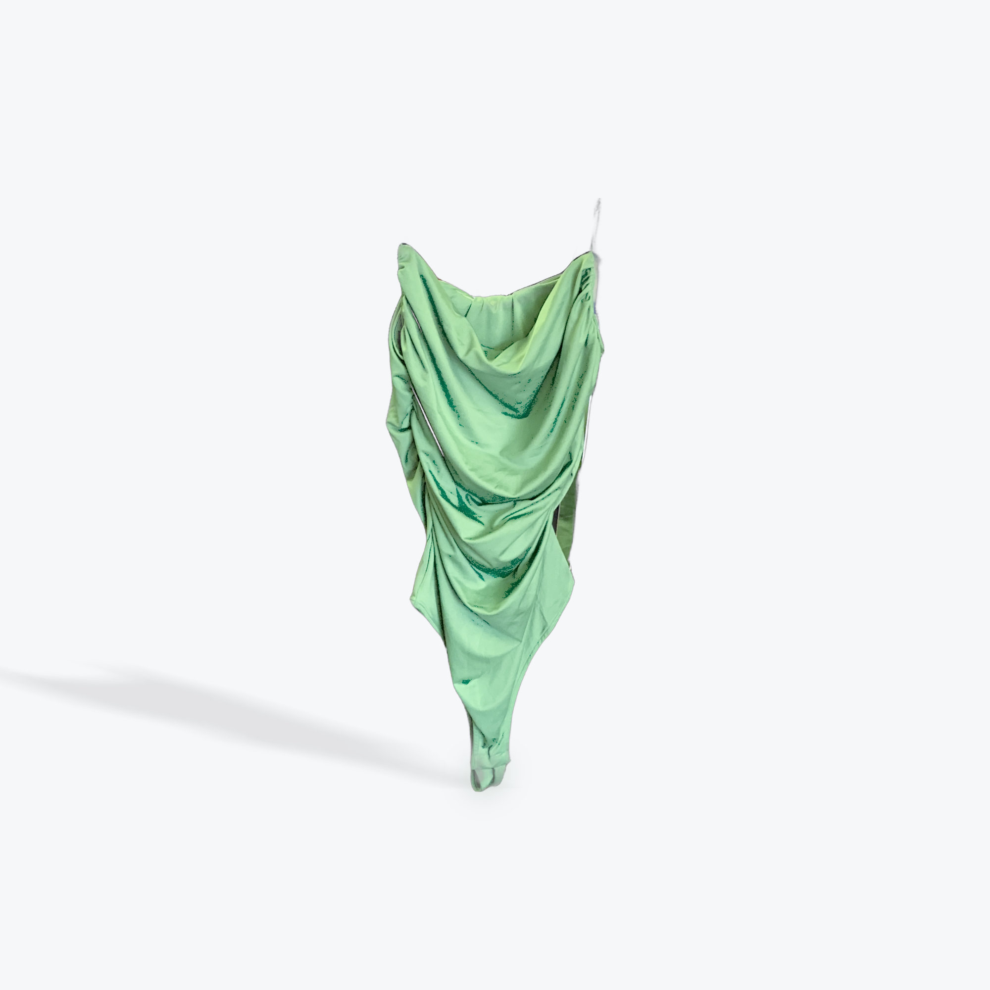 H&M green women’s swim suit size small
