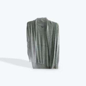 George womens grey long sweater size small