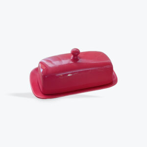 Red butterdish