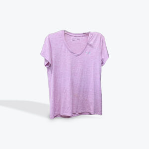 Under Armour pink womens tee size medium