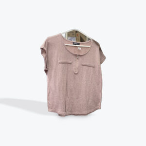 Lily morgan womens pink top size large