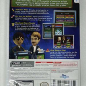 Wii Are You Smarter Than a 5th Grader?: Back to School