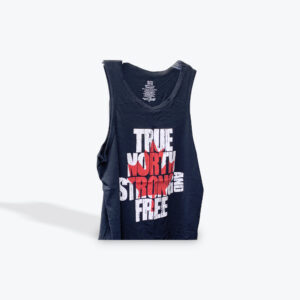 True north strong and free tank womens size Xl