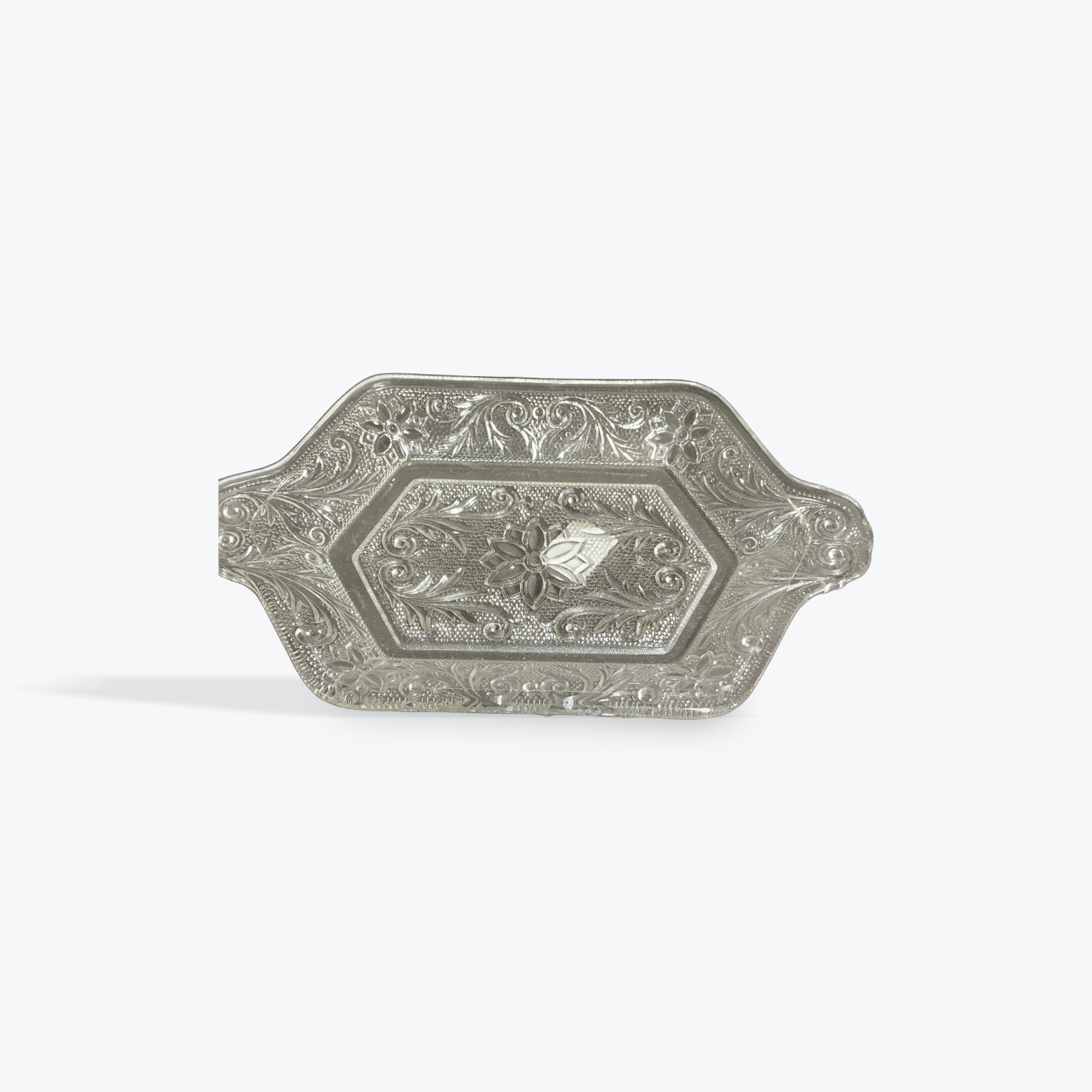 Dish flat glass