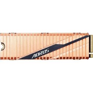 Gigabyte Aorus NVME Gen4 SSD 1TB M.2 2280 PCI-Express 4.0 x4 3D TLC Internal Solid State Drive (SSD) Dual Side Copper GP-ASM2NE6100TTTD