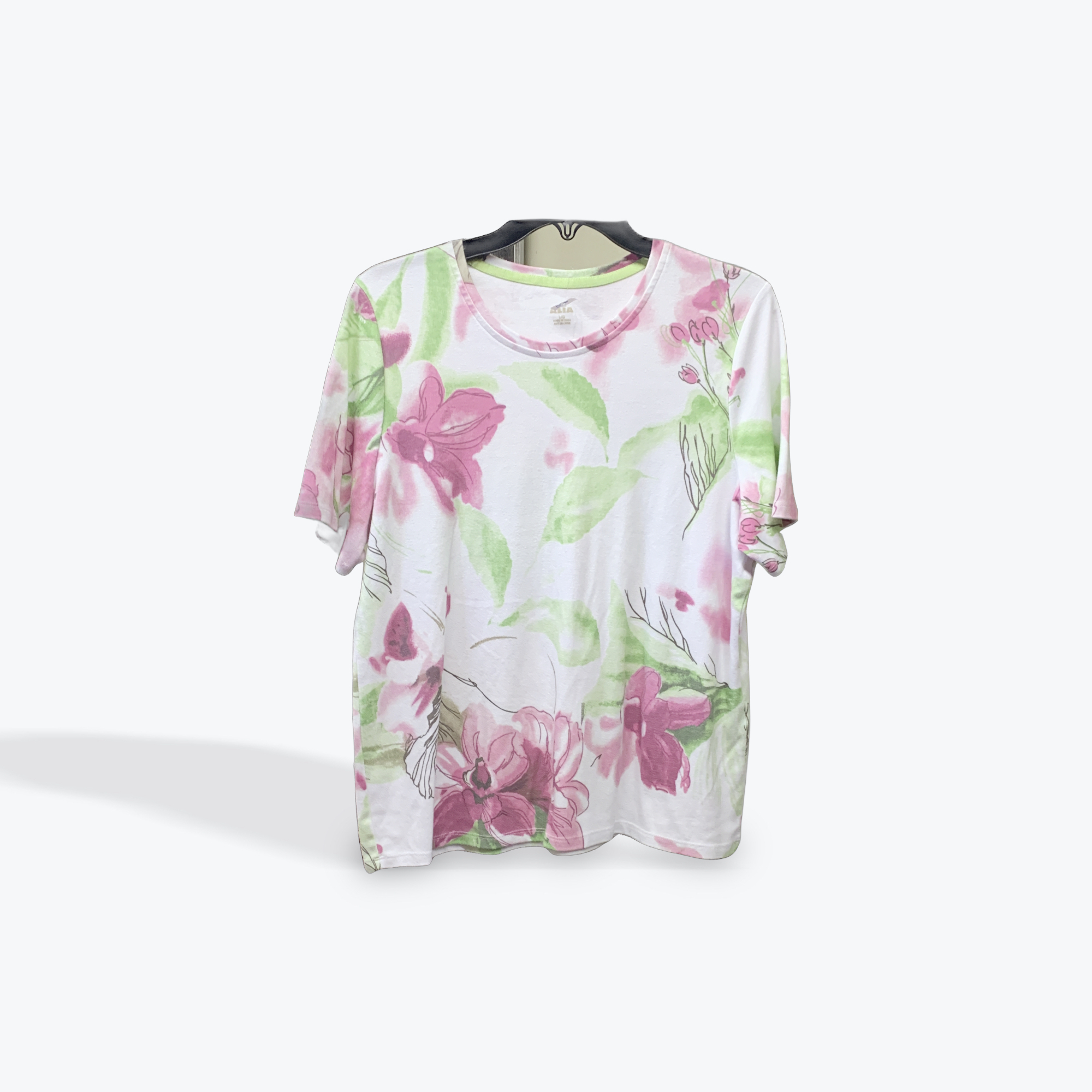Alia floral print womens too size large