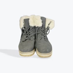 Black winter boots womens size 8