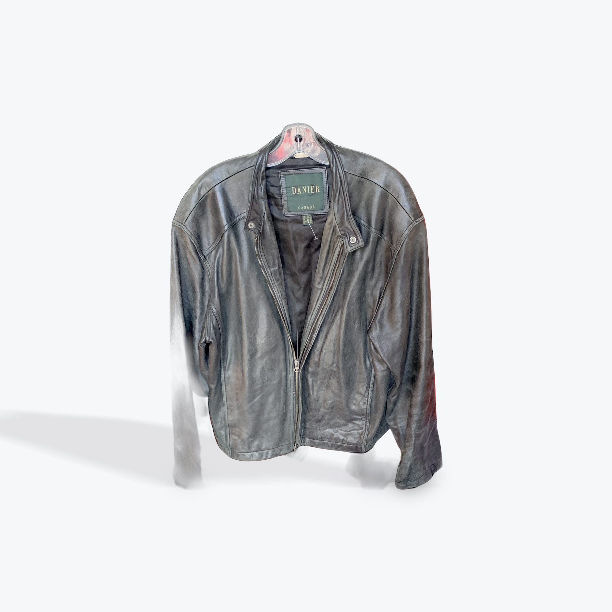Danier Leather coat mens size medium