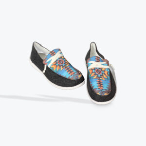 tribal pattern with black womens shoes size 41