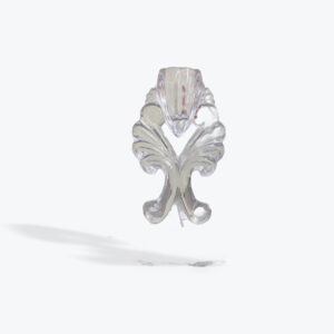 candle holders clear