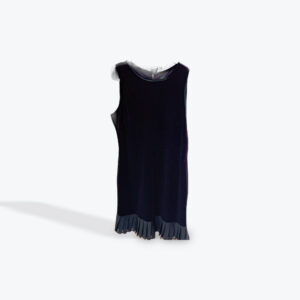 Sandra Darren womens purple velvet dress size 12