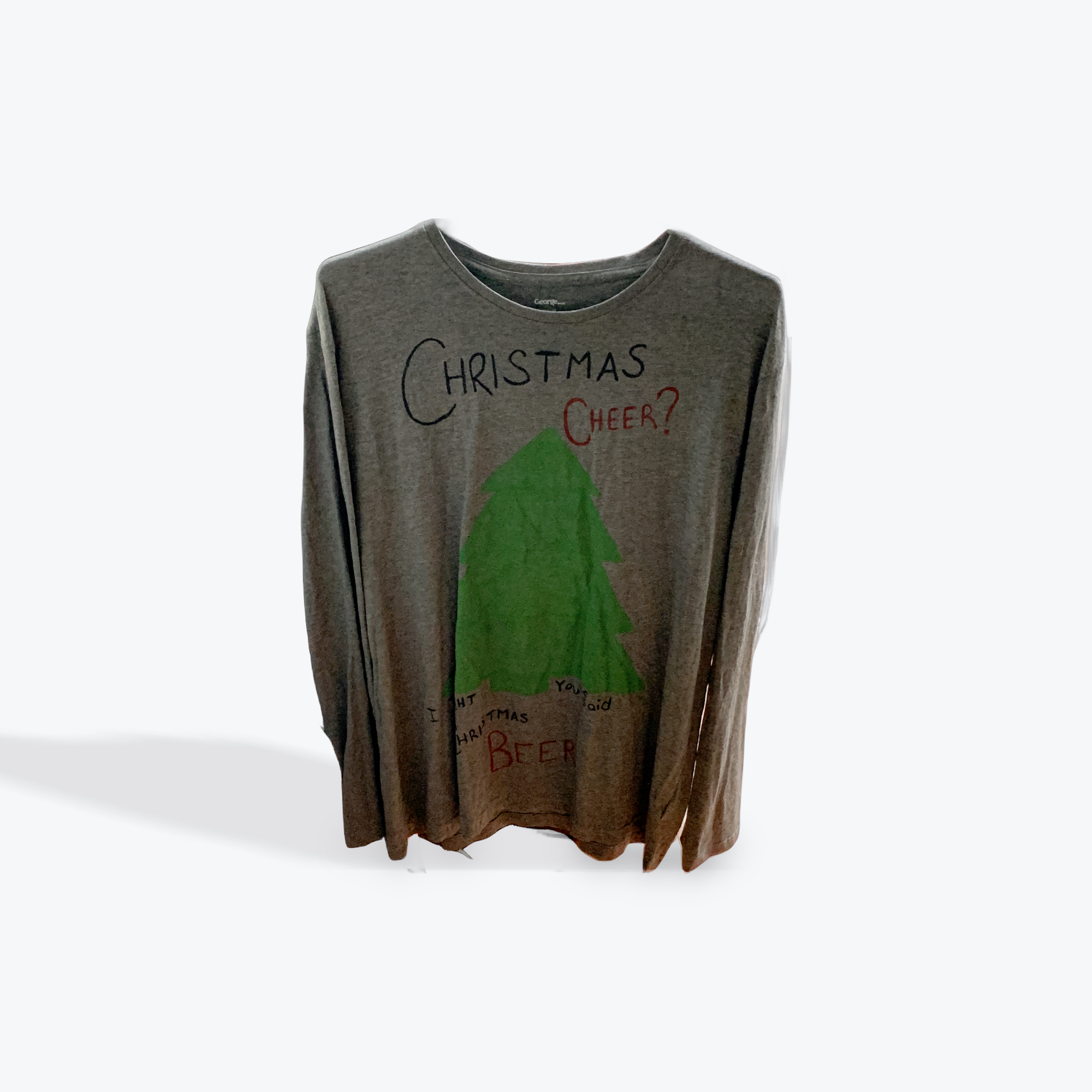 George xmas shirt womens size large