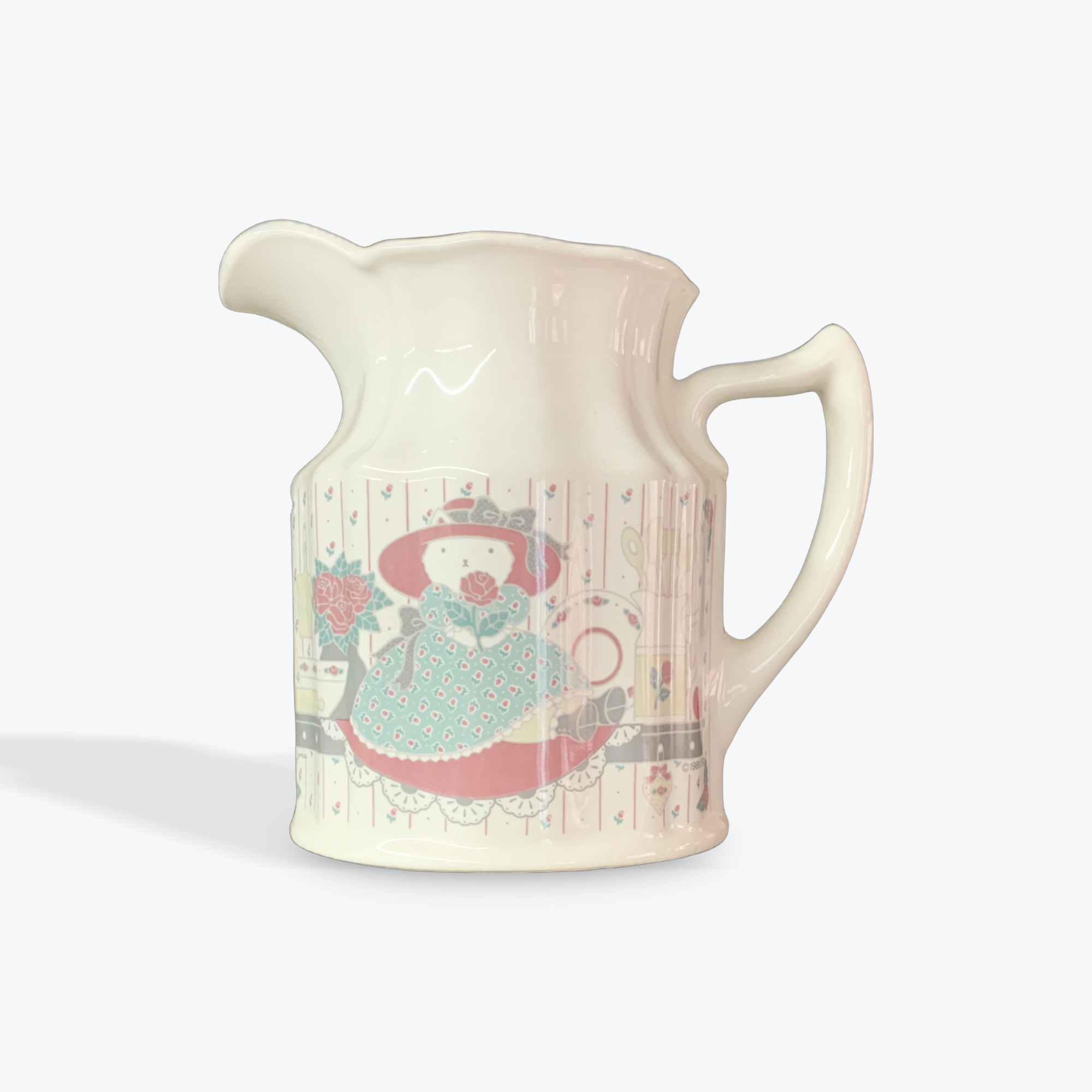 Victoriana stonewear pitcher