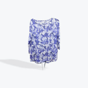 Morthen reflections womens blue top size large